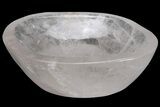 Polished Quartz Bowl - Madagascar #204947-1